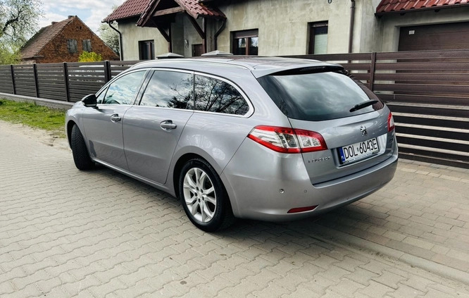 Peugeot 508 cena 49700 przebieg: 163400, rok produkcji 2015 z Strzegom małe 667